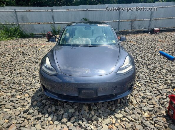 5YJ3E1EB5LF791467 2020 TESLA MODEL Gray Front view