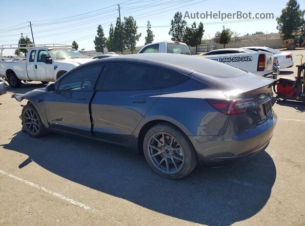 5YJ3E1EB5MF150319 2021 TESLA MODEL Gray Tył lewy