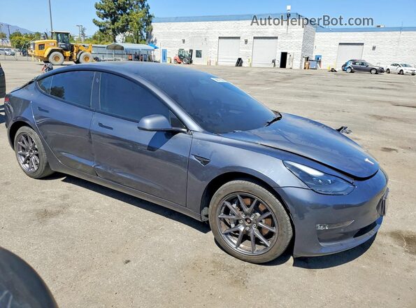 5YJ3E1EB5MF150319 2021 TESLA MODEL Gray Przód prawy