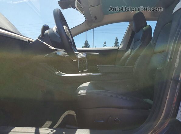 5YJ3E1EB5MF150319 2021 TESLA MODEL Gray Widok wnętrza z przodu