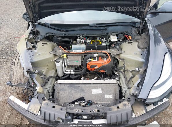 5YJ3E1EB5MF856125 2021 TESLA MODEL 3 Gray უკანა ხედი
