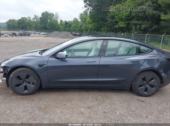 5YJ3E1EB5MF856125 2021 TESLA MODEL 3 Gray 