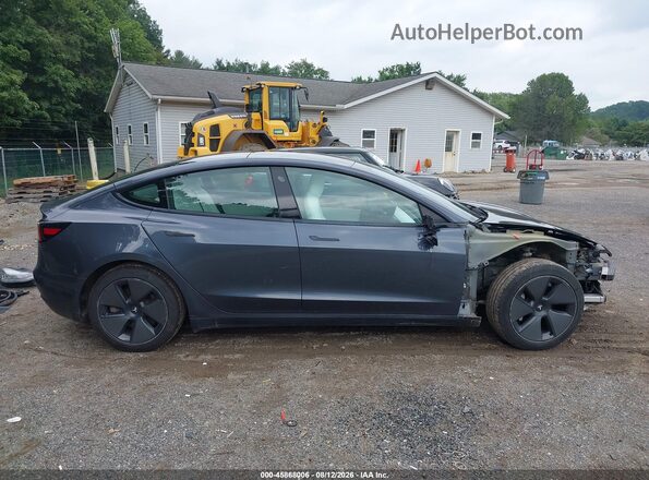 5YJ3E1EB5MF856125 2021 TESLA MODEL 3 Gray სალონის 360-გრადუსიანი ხედი