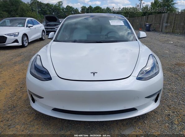 5YJ3E1EB5MF927016 2021 TESLA MODEL 3 White Widok z przodu