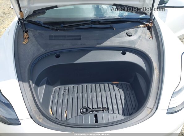 5YJ3E1EB5MF927016 2021 TESLA MODEL 3 White Widok z tyłu