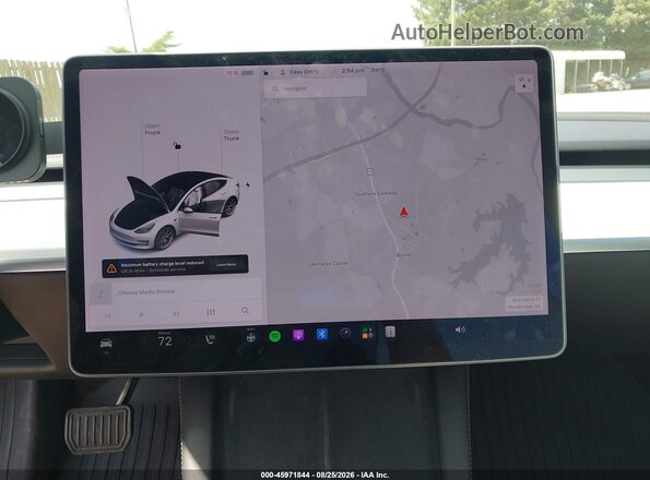 5YJ3E1EB5MF927016 2021 TESLA MODEL 3 White 