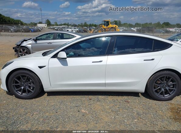 5YJ3E1EB5MF927016 2021 TESLA MODEL 3 White Widok wnętrza 360 stopni