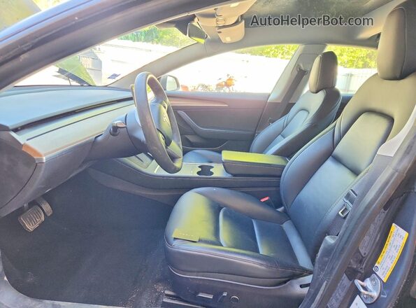 5YJ3E1EB5NF235338 2022 TESLA MODEL Blue Vista interior delantera