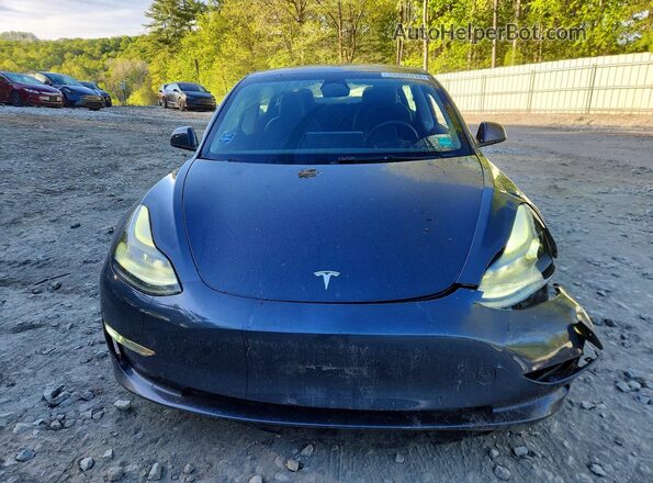 5YJ3E1EB5NF235338 2022 TESLA MODEL Blue Vista frontal