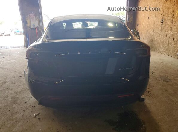5YJ3E1EB5RF728894 2024 TESLA MODEL Черный Вид сзади