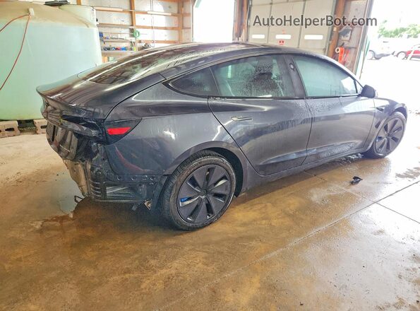 5YJ3E1EB5RF740561 2024 TESLA MODEL Charcoal უკანა მარჯვენა