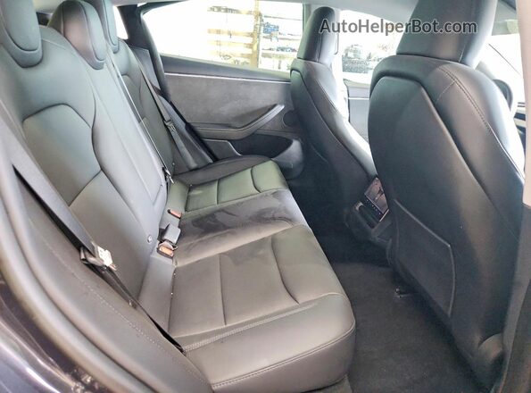 5YJ3E1EB5RF740561 2024 TESLA MODEL Charcoal უკანა სავარძლების ხედი