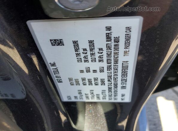 5YJ3E1EB5RF800774 2024 TESLA MODEL Charcoal Engine compartment view