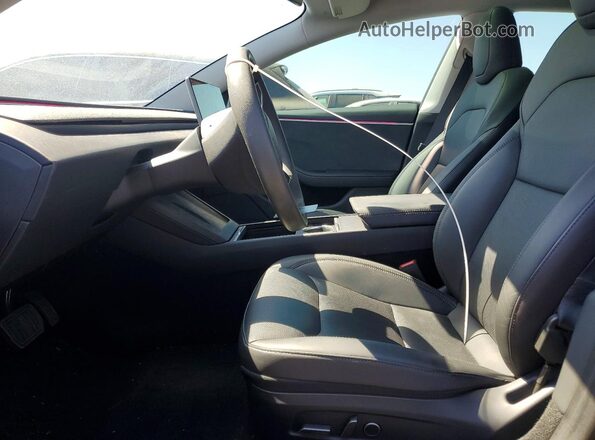 5YJ3E1EB5RF800774 2024 TESLA MODEL Charcoal Front interior view