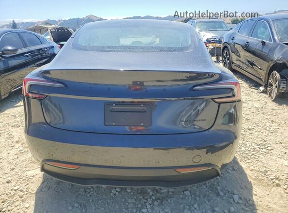 5YJ3E1EB5TF159732 2026 TESLA MODEL Charcoal Vista trasera