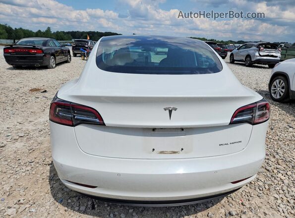5YJ3E1EB6JF067171 2018 TESLA MODEL White Rear view