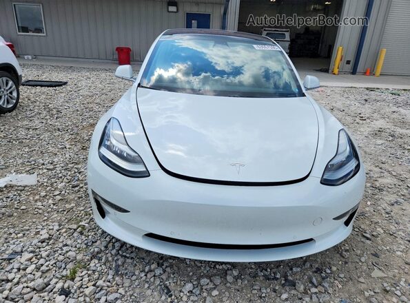 5YJ3E1EB6JF067171 2018 TESLA MODEL White Front view