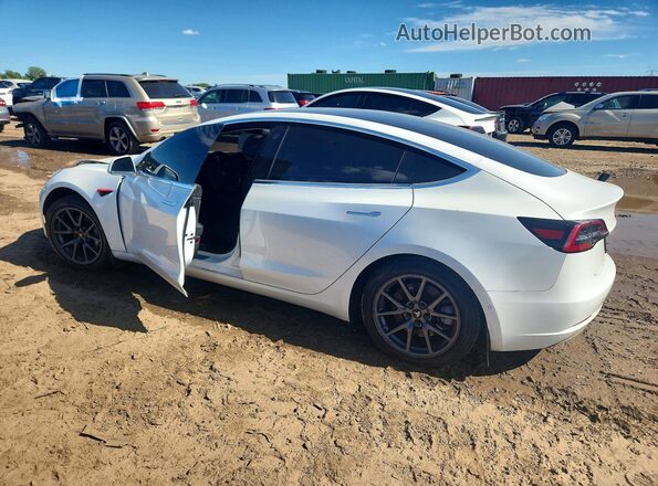 5YJ3E1EB6KF193807 2019 TESLA MODEL White უკანა მარცხენა