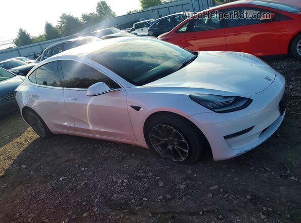 5YJ3E1EB6KF199574 2019 TESLA MODEL White Delantero derecho