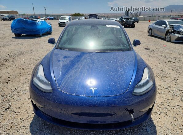 5YJ3E1EB6KF231701 2019 TESLA MODEL Blue Vista frontal