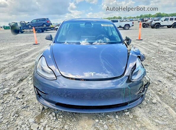 5YJ3E1EB6MF924433 2021 TESLA MODEL Blue წინა ხედი