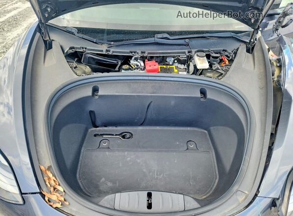 5YJ3E1EB6MF924433 2021 TESLA MODEL Blue უკანა სალონის ხედი