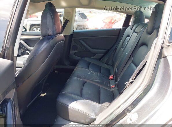 5YJ3E1EB6NF245845 2022 TESLA MODEL 3 Gray VIN կոդի պիտակի տեսք