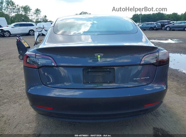 5YJ3E1EB6NF245845 2022 TESLA MODEL 3 Gray 