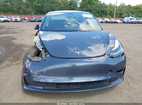 5YJ3E1EB6NF245845 2022 TESLA MODEL 3 Gray Սարքավորումների վահանակի տեսք