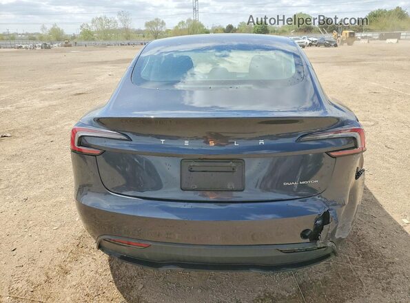 5YJ3E1EB6RF736518 2024 TESLA MODEL Charcoal Vista trasera