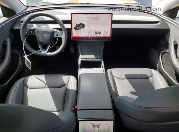 5YJ3E1EB6RF736518 2024 TESLA MODEL Charcoal Vista del salpicadero