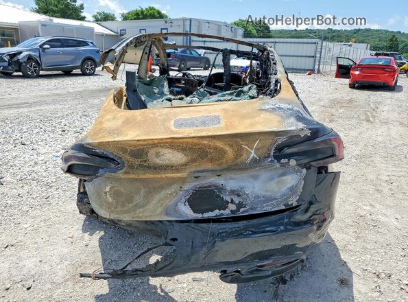 5YJ3E1EB6SF980823 2025 TESLA MODEL Black Вид ззаду