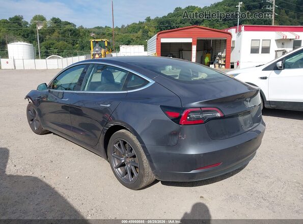 5YJ3E1EB7JF129080 2018 TESLA MODEL 3 Gray Trasero izquierdo