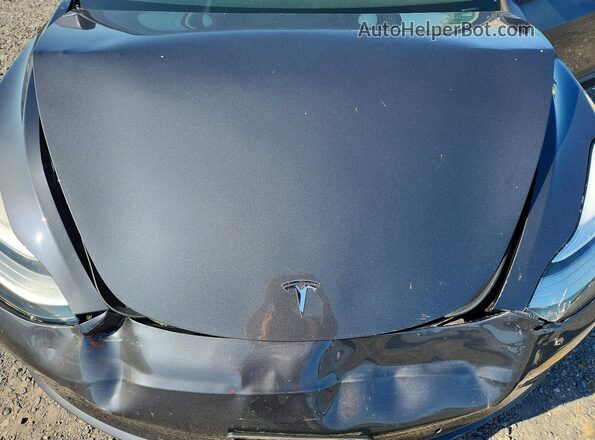 5YJ3E1EB7JF151371 2018 TESLA MODEL Gray Вид задньої частини салону