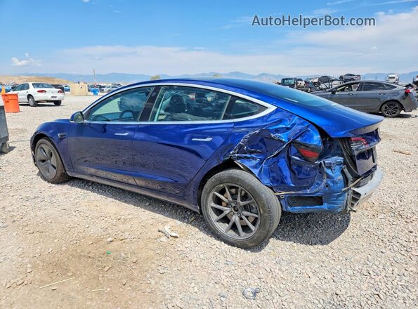 5YJ3E1EB7KF433138 2019 TESLA MODEL Blue Tył lewy