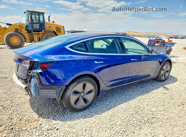 5YJ3E1EB7KF433138 2019 TESLA MODEL Blue Tył prawy