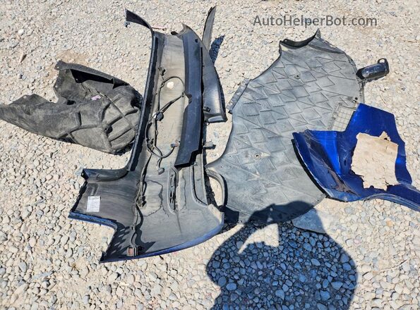 5YJ3E1EB7KF433138 2019 TESLA MODEL Blue Widok komory silnika