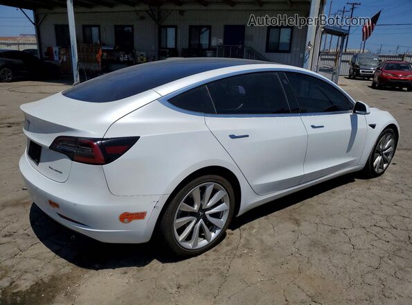 5YJ3E1EB7KF512678 2019 TESLA MODEL White უკანა მარჯვენა