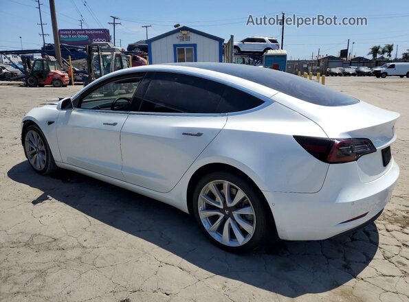 5YJ3E1EB7KF512678 2019 TESLA MODEL White უკანა მარცხენა