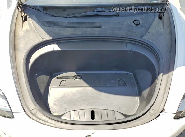 5YJ3E1EB7KF512678 2019 TESLA MODEL White უკანა სალონის ხედი