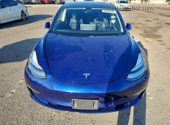 5YJ3E1EB7LF617187 2020 TESLA MODEL Blue Vista frontal