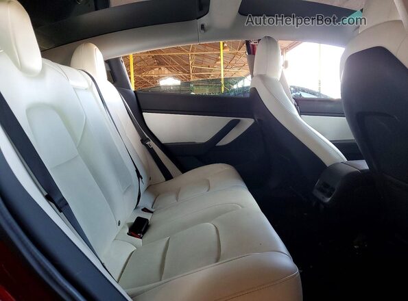 5YJ3E1EB7LF646706 2020 TESLA MODEL Red 