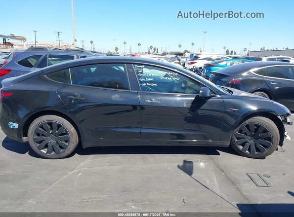 5YJ3E1EB7MF002429 2021 TESLA MODEL 3 Black Vista interior trasera