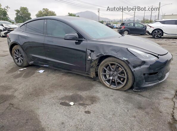 5YJ3E1EB7MF060444 2021 TESLA MODEL Black Front right