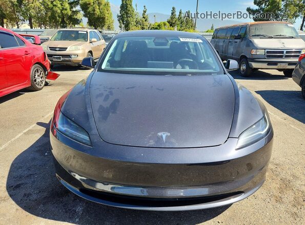 5YJ3E1EB7RF744692 2024 TESLA MODEL Серый Вид спереди