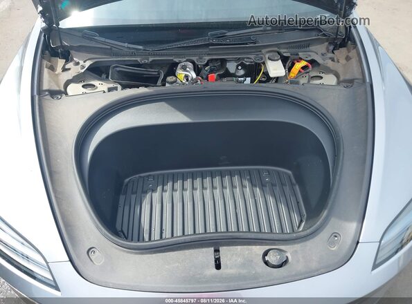 5YJ3E1EB7SF937298 2025 TESLA MODEL 3 Gray Widok z tyłu
