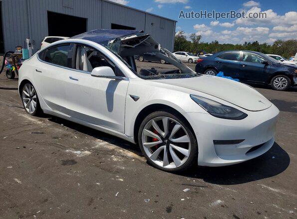 5YJ3E1EB8JF106522 2018 TESLA MODEL White Առջևի աջ