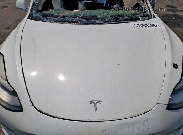 5YJ3E1EB8JF106522 2018 TESLA MODEL White Սալոնի հետևի տեսք