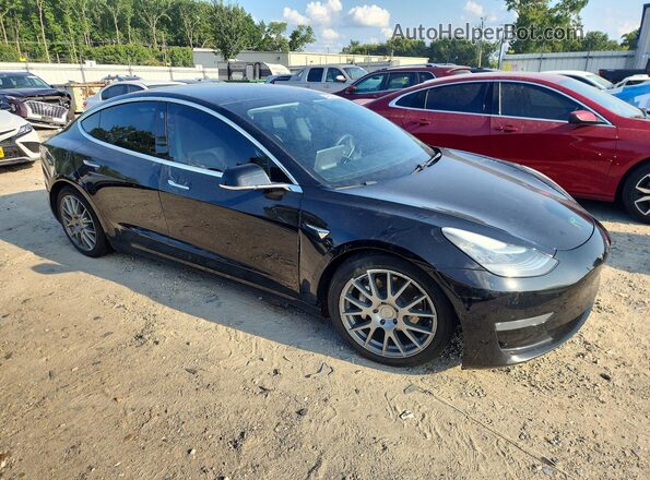 5YJ3E1EB8KF413268 2019 TESLA MODEL Black Front right