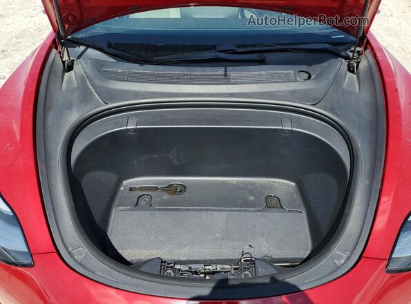 5YJ3E1EB8KF421791 2019 TESLA OTHER Красный Вид подкапотного пространства